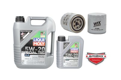 Zestaw olejowy do Dodge Ram po 2013 5.7 V8 HEMI 5W-20 Liqui Moly filtr WIX