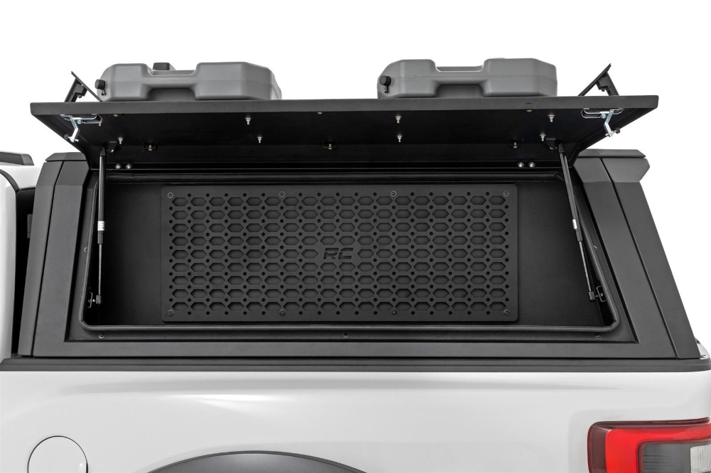 Rough Country Rough Country - Bed Cap Molle Panel Side Storage Bin - Drivers Side – RCR734004