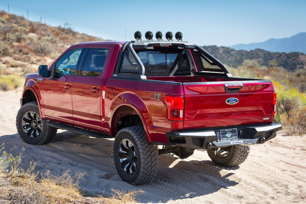 Go Rhino Sport Bar 2.0 for Full-Sized Trucks for GMC Sierra, Chevrolet Silverado, Ram, Dodge Ram, Ford F-150 – GRH911000T