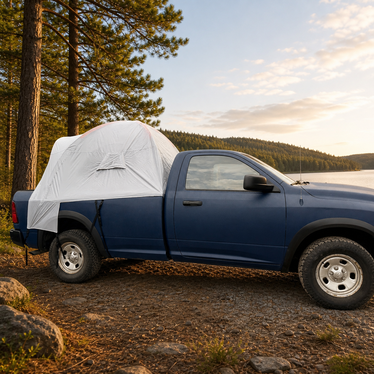 Namiot wyprawowy na pakę RAM 1500 – namiot samochodowy Pickup - obrazek 7