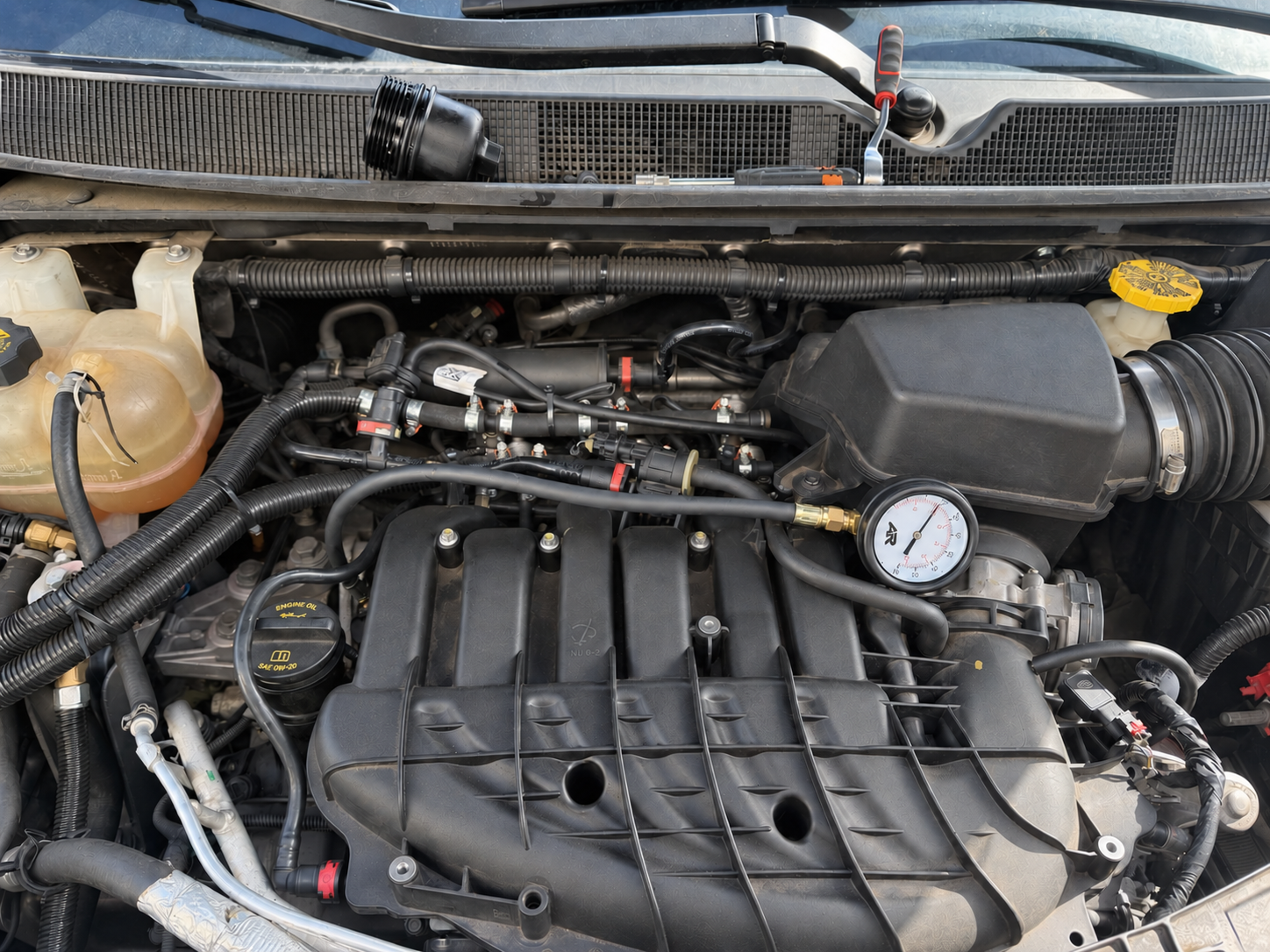 Manometr ciśnienia oleju Jeep Grand Cherokee 3.6 Pentastar – zestaw pomiarowy - obrazek 6